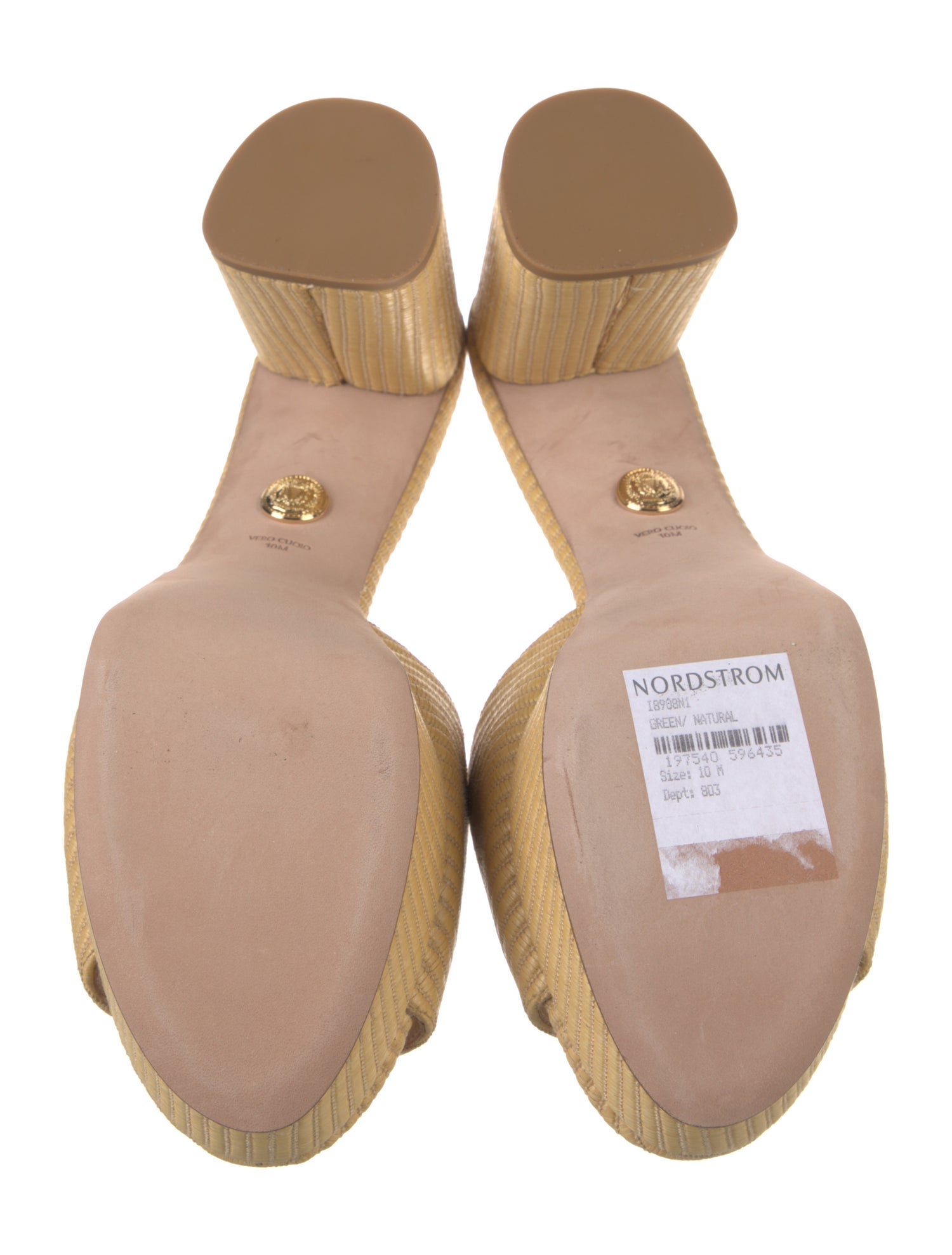 Veronica Beard Raffia Slides